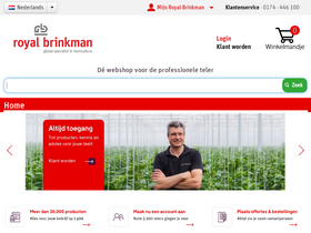'royalbrinkman.nl' screenshot