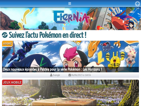 'eternia.fr' screenshot