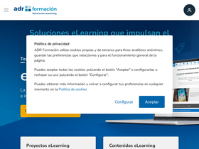 'ikal.adrformacion.com' screenshot