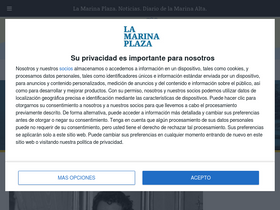 'lamarinaplaza.com' screenshot
