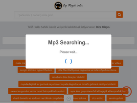 'ceptenmuzikindir.me' screenshot