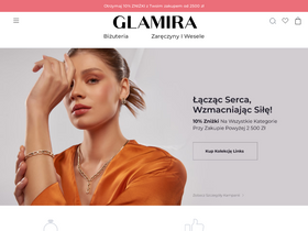 'glamira.pl' screenshot