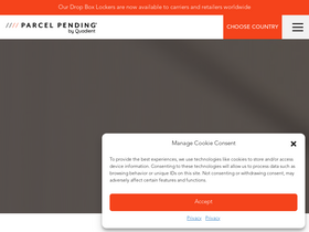 'parcelpending.com' screenshot