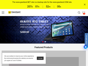 'gearbest.net' screenshot