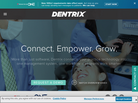 'dentrix.com' screenshot