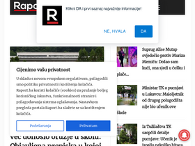 'raport.ba' screenshot