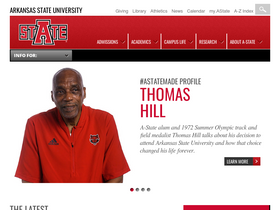 'astate.edu' screenshot