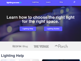 'lightingaccess.com' screenshot