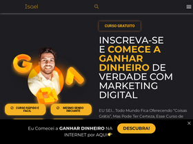 'isaeloliveira.com.br' screenshot