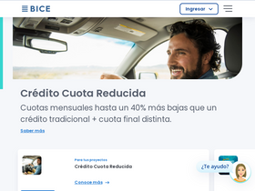 'bice.cl' screenshot