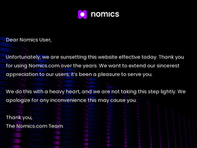 'nomics.com' screenshot