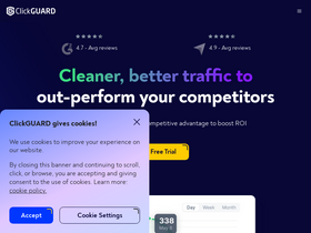 'clickguard.com' screenshot