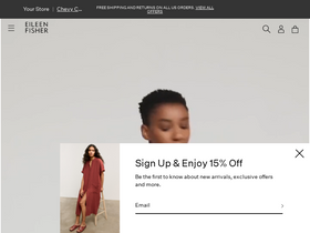 'eileenfisher.com' screenshot