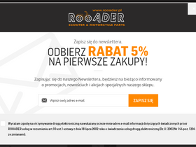 'rooader.pl' screenshot