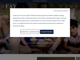 'fay.com' screenshot