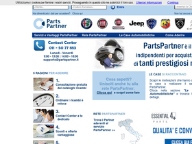 'partspartner.it' screenshot