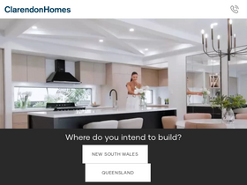 'clarendon.com.au' screenshot
