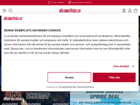 'olssonsfiske.se' screenshot