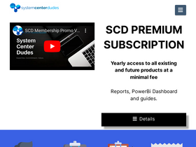 'systemcenterdudes.com' screenshot