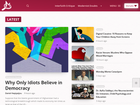 'muslimskeptic.com' screenshot