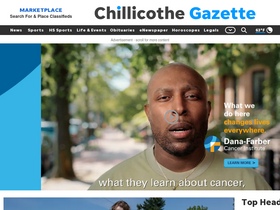 'chillicothegazette.com' screenshot