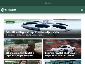 'techworld.hu' screenshot