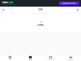 'tnnslive.com' screenshot