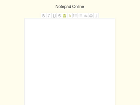 'notepad-online.com' screenshot