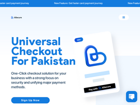 'bsecure.pk' screenshot