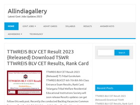 'allindiagallery.in' screenshot