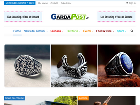 'gardapost.it' screenshot