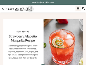 'aflavorjournal.com' screenshot