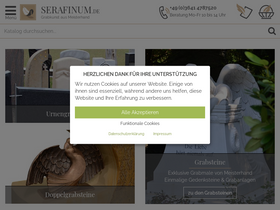 'serafinum.de' screenshot