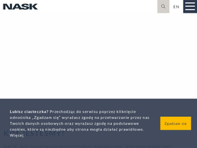 'nask.pl' screenshot