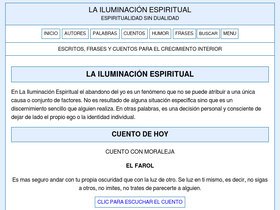 'lailuminacion.com' screenshot