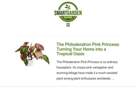 'smartgardenguide.com' screenshot