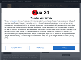 'flux24.ro' screenshot