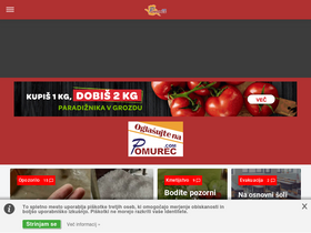 'pomurec.com' screenshot