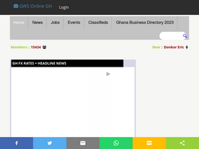 'ghanawebsolutions.com' screenshot