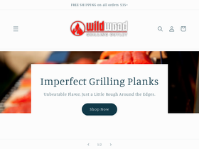 wildwoodgrillingoutlet.com homepage screenshot