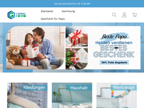 'genialbau.com' screenshot
