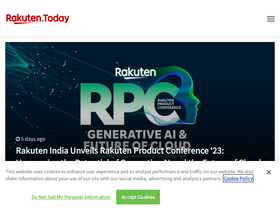 'rakuten.today' screenshot