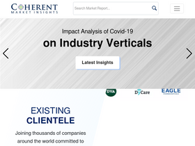 'coherentmarketinsights.com' screenshot