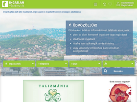 'ingatlanvegrehajtas.hu' screenshot