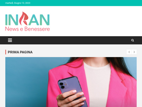 'inran.it' screenshot