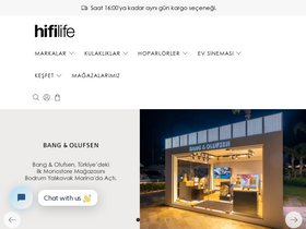 'hifilife.com' screenshot