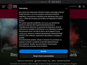 'tiforeggina.it' screenshot