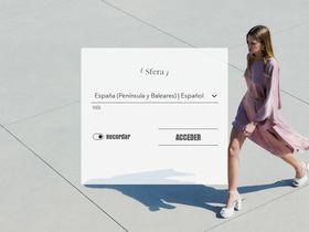 'sfera.com' screenshot