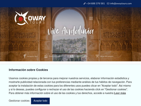 'owaytours.com' screenshot