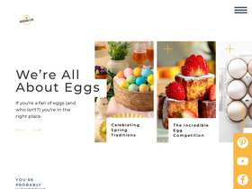 'incredibleegg.org' screenshot